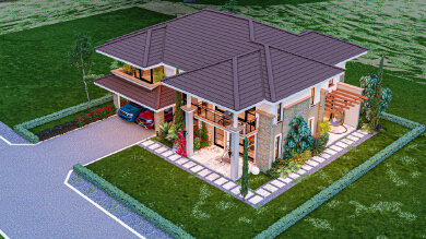 KIORA 5-BEDROM PITCHED ROOF VILLA