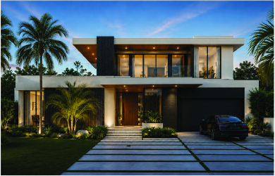 Modern residential design