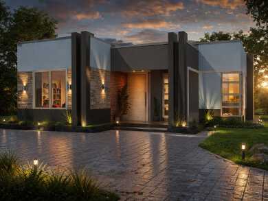 The Modern & Cozy Villa Design