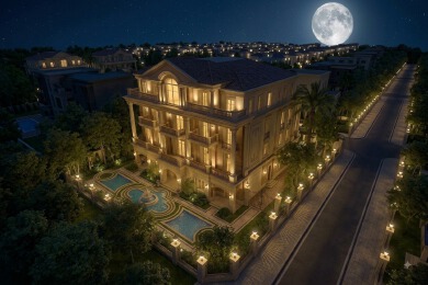 European-style luxury villa