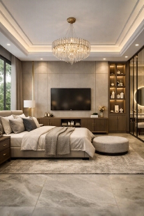 Sophisticated Villa Interior Furnishing