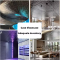 Custom Embossed Water Wave Textured Stainless Steel Sheet Metal Panel for Hotel Ceiling and Architectural Decor