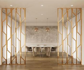 Stainless steel screen partition