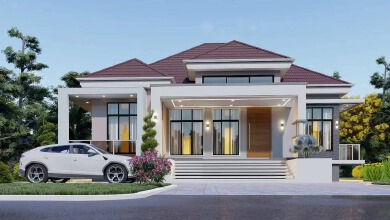 RESIDENTIAL house design