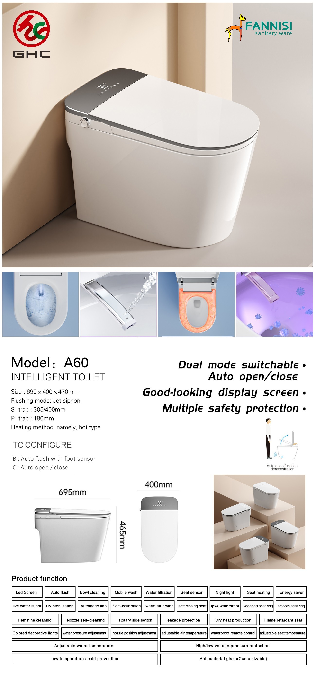 Toilets
