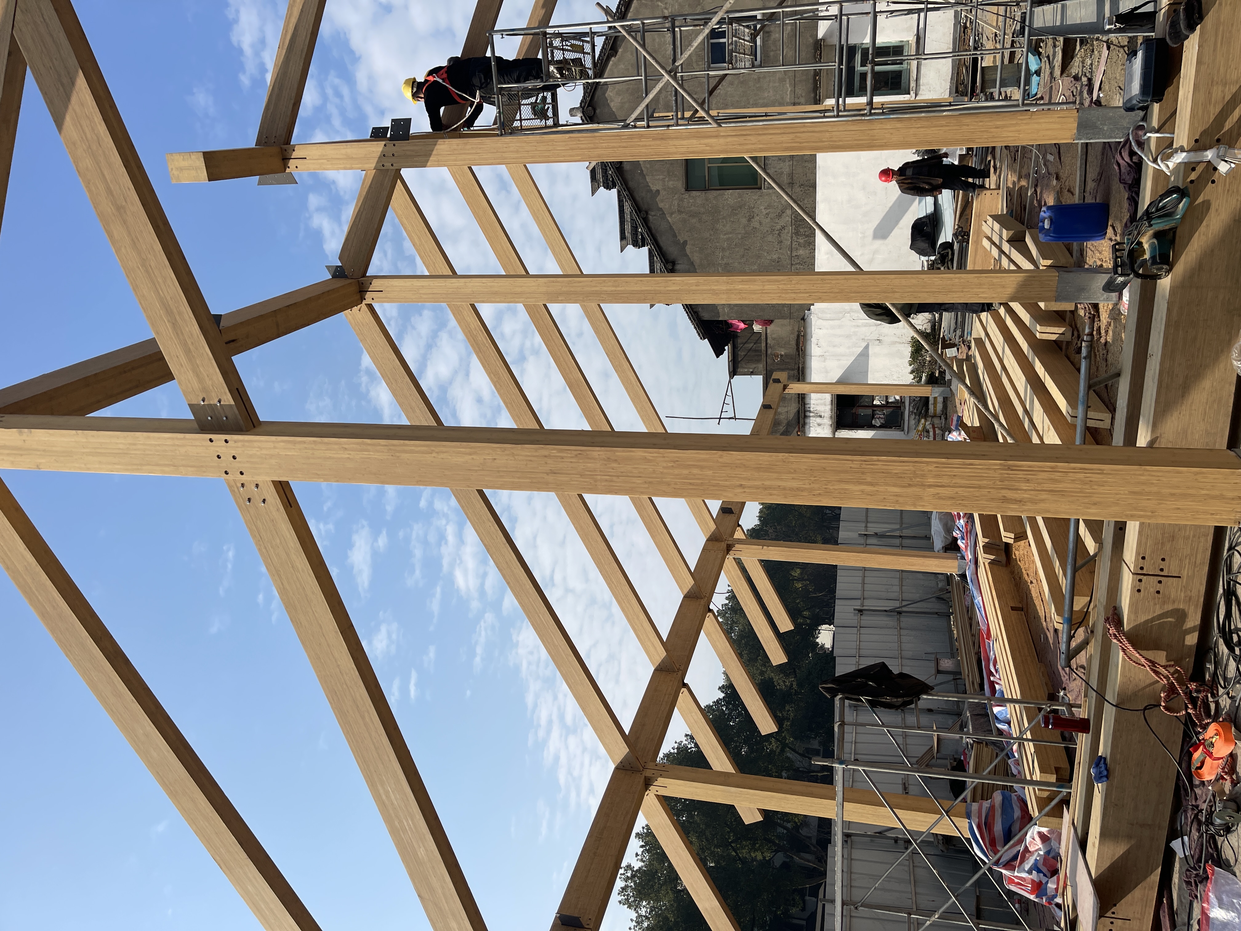 Engineered Bamboo Structural Timber