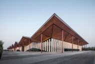 Weather‑Resistant Reconstituted Bamboo Ceiling