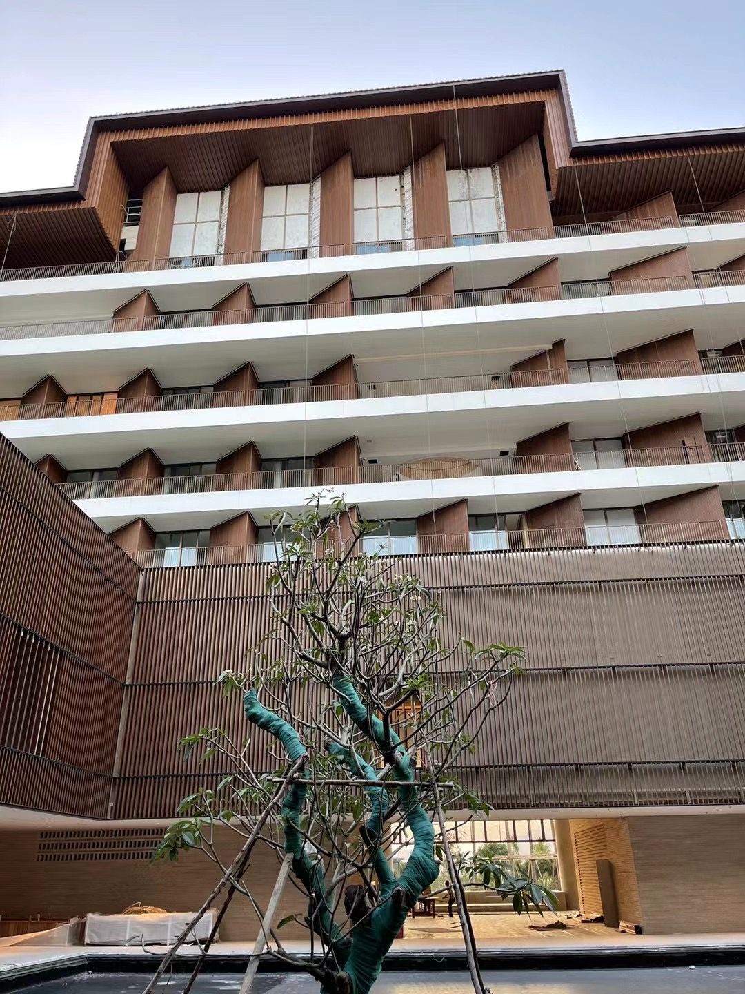 Outdoor Weather‑Resistant Reconstituted Bamboo Grilles