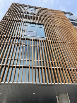 Custom Outdoor Engineered Bamboo Grilles