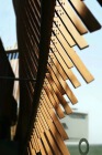 Custom Outdoor Curved Engineered Bamboo Grilles
