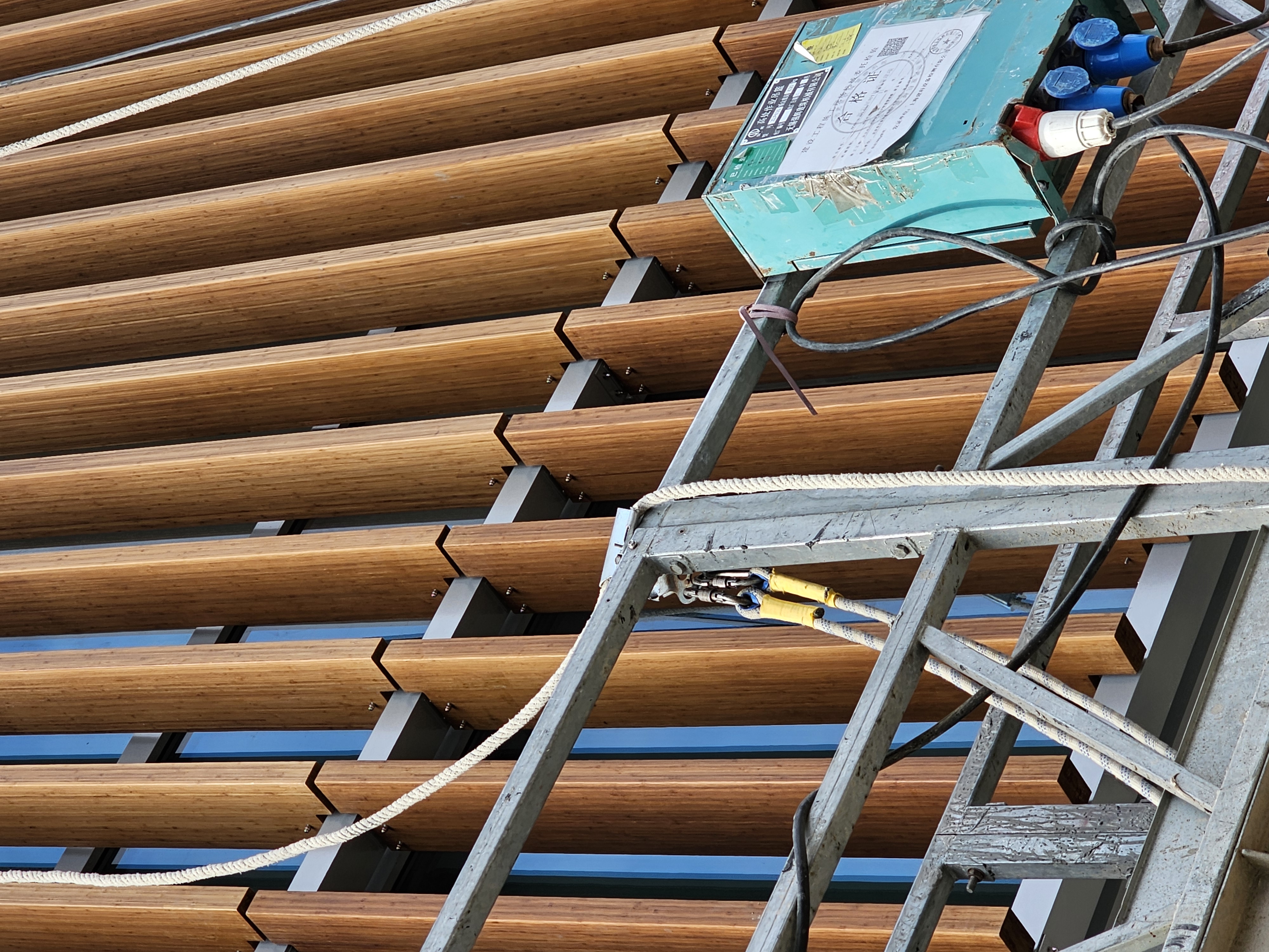 Custom Outdoor Weather‑Resistant Engineered Bamboo Grilles