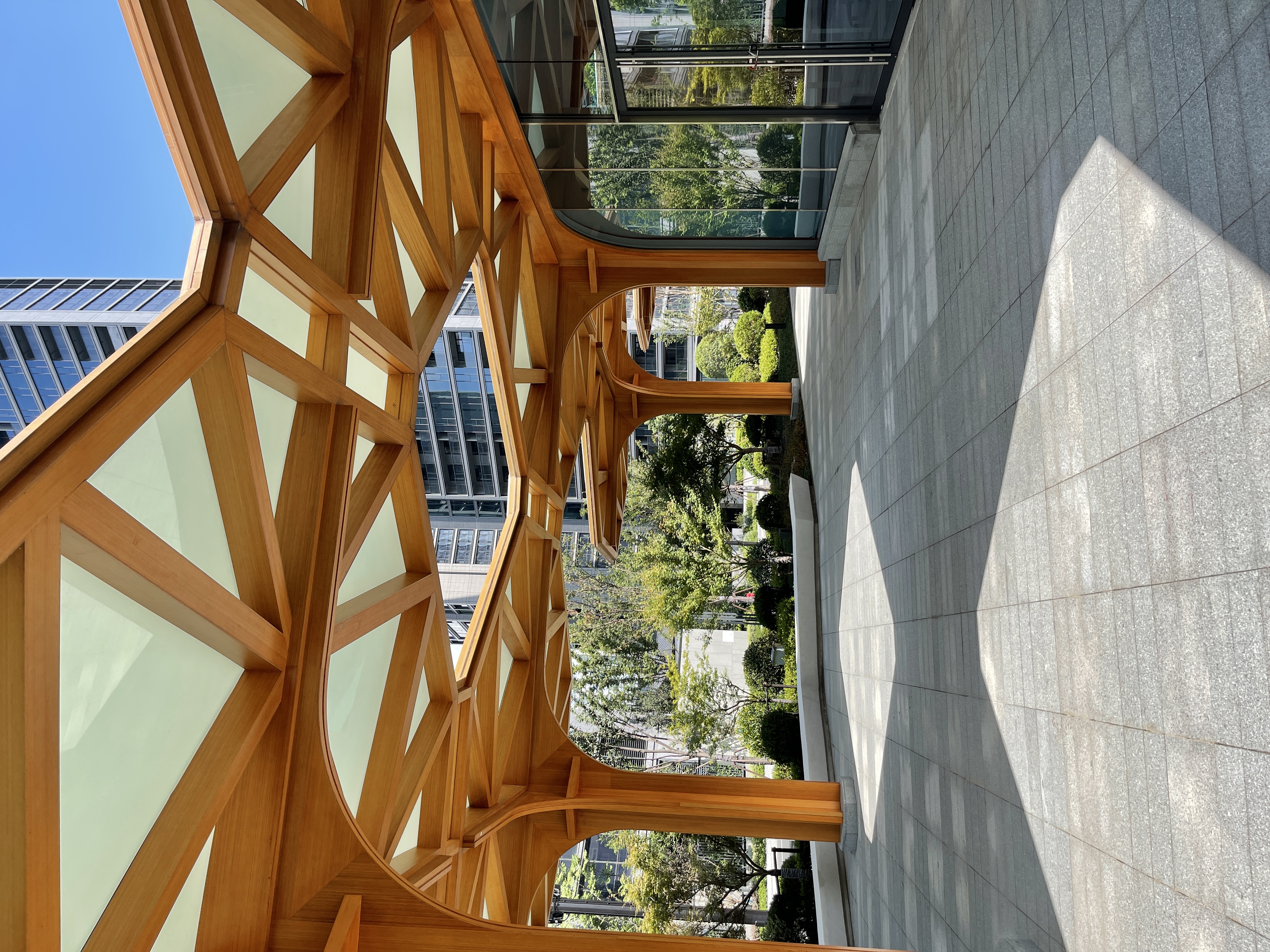 Outdoor Weather‑Resistant 10mm‑Thick Bamboo Panel Decoration