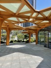 Outdoor Weather‑Resistant 10mm‑Thick Bamboo Panel Decoration