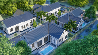 MODERN & NATURAL HAVEN VILLA DESIGN