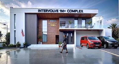 MODERN INTERVOLVE OFFICE COMPLEX DESIGN