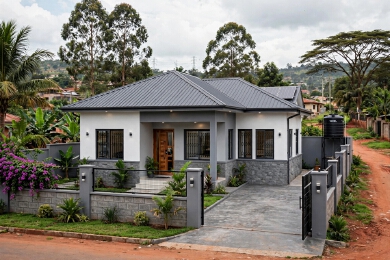 Modern 3-BEDROOM Bunglaw Uganda 