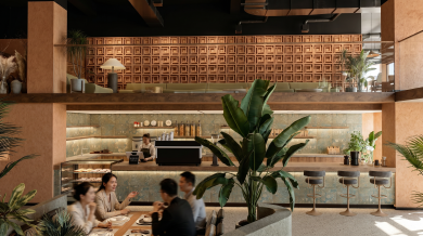 Fusion restaurant in Xining City, Qinghai, China
