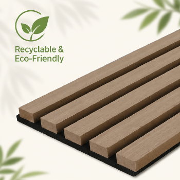 MDF Wood Slat Acoustic Panel