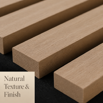 MDF Wood Slat Acoustic Panel
