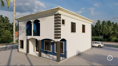 Construction of a house