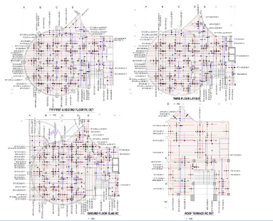 Proposed ACTS Scaling and Commercialization Center Structural Construction Drawing Design