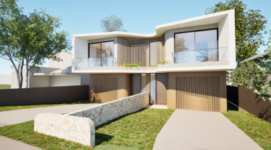 Modern Dual Occupancy Villa Design