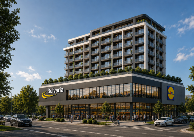 Modern Concept Complex Building in Varna