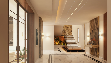 The Cozy & Elegant Villa Interior Design