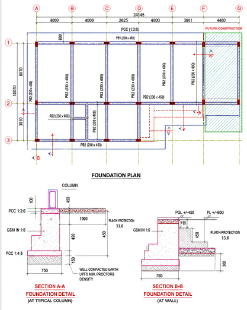 The Modern Apartment Structural Construction Drawing Design