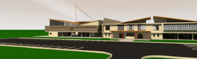 Modern Wildlife Resort Visitor Center Design