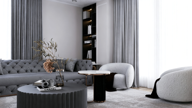 The Elegant & Cozy Villa Interior Design