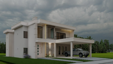 The Modern Villa Design