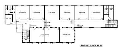 The Simple University Architectural Construction Drawing Design