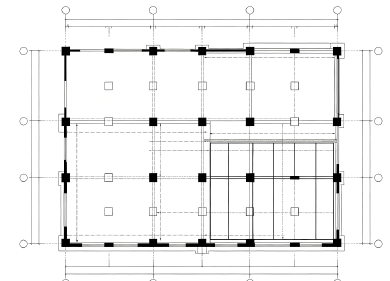 The Modern Office Structural Construction Drawing Design