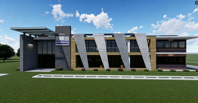 Reprographics Building Proposal for the University of Zimbabwe.