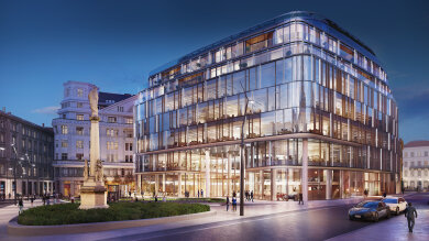 The Modern Glass Business Hotel Design