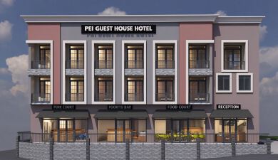 The Modern Pal Guest House Hotel Design