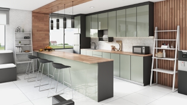 Proposal Interior Design for Dry Kitchen and Rest Area at Miri Community College, Sarawak, Malaysia.