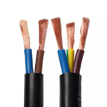 Rubber and plastic waterproof cable