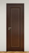 Black Walnut  Veneer Interior Door DP2001