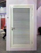 Full Louvered Steel Heat Insulated Fire Door (General Industrial Type)