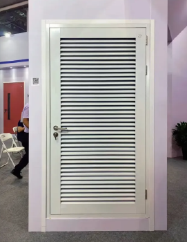 Full Louvered Steel Heat Insulated Fire Door (General Industrial Type)