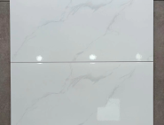 Glossy Calacatta White Marble Tile