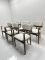 Mid‑Century Modern Solid Wood Arm Dining Chair
