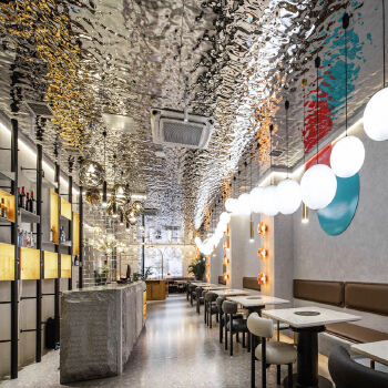 Special Design Customized 304 3D Silver or Rose Gold Water Ripple Stainless Steel Sheet for Ceiling and Wall