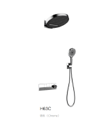 Chrome Concealed Shower Set