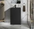 Matte Black Freestanding Pedestal Sink