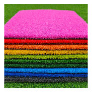 Plastic Colorful Lawn Cricket Filed Artificial Grass Indoor and Outdoor Synthetic Turf Cricket Pitches Hockey Latex Sport Club