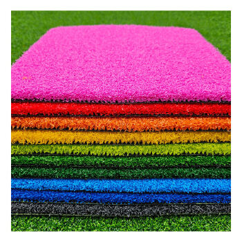 Plastic Colorful Lawn Cricket Filed Artificial Grass Indoor and Outdoor Synthetic Turf Cricket Pitches Hockey Latex Sport Club
