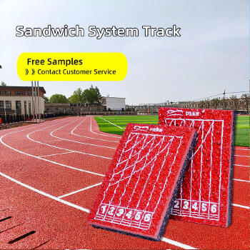 High Rebound Sandwich System Running Track 13mm Black Granules Base EPDM PU Athletic Track for Youth Fitness Center